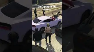 Don&rsquo;t play in the streets! 😂 GTA5 RP on FiveM Dondada RP