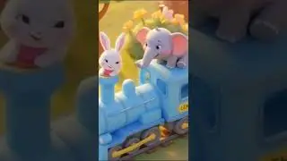 Cute Baby Train Sing-Along Nursery Rhymes | Choo Choo Bunny #nurseryrhymes #babysongs #babylearning