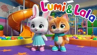🌞🎶 Fun Time with Lumi & Lala Mini Disco Dance | Jump, Spin & Play in the Playground 🎠💃✨