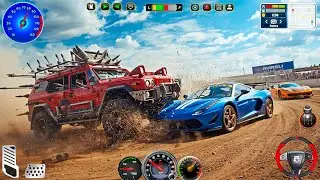 Whirlpool Trucks SUV Car Demolition Derby Arena Battle Racing Simulator - Android Gameplay.