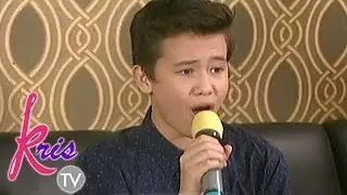 Emotional rendition of 'Say Something' by Juan Karlos on Kris TV