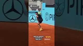 Ben Shelton Defeats Navone In A 3-Set Battle | Madrid Open Round 2 #benshelton #madridopen #atp1000