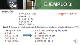 simplificación de gramática   III parte