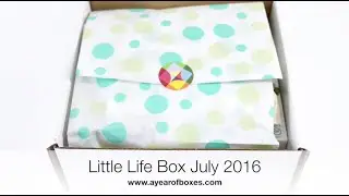 Little Life Box Unboxing July 2016