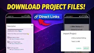 How to Download Alight Motion Project Files | No Password | Direct Links 🔗 Alight Motion Link Kaisa