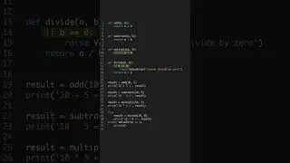 Python Calculator in 60 Seconds - Easy #shorts