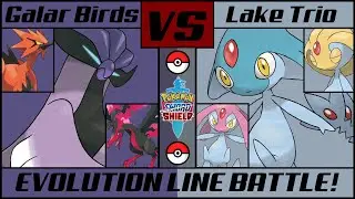 GALAR BIRDS vs LAKE TRIO | Pok&eacute;mon Sword/Shield Battle