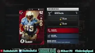 Madden 17 Ultimate Team - Flashback Mike Tolbert & Ryan Kerrigan