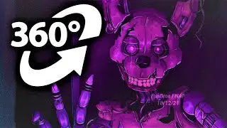 360 Video FNAF ESCAPE FROM SECURITY BREACH CHALLENGE - FNAF BURNTRAP ANIMATION | SUBU ANIMATION
