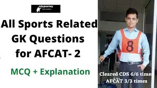 All Sports Questions for AFCAT-2