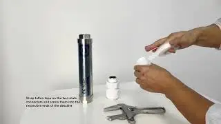 installation video of commercial hard water descaler