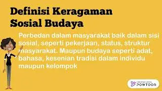Keragaman sosial budaya - IPS7
