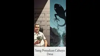 Di kutuk menjadi cebong, sang pemakan cahaya desa || om gunz #cerpen #cergam