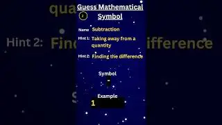 Playful Math Symbols Quiz: Guess and Have Fun!