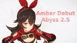 Amber learning how to DPS - Abyss 2.5 (Floor 12 - 9 Star)