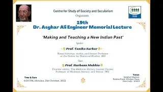 19th Dr. Asghar Ali Engineer Memorial Lecture o