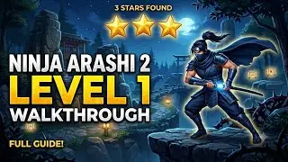 Ninja Arashi 2 Level 1 Gameplay | First Mission | No Damage