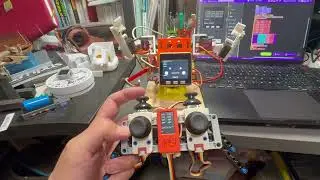 Stack-chan with arm unit controlled by 4-sticks ESP-Now wireless controller