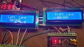 Early testing of the First to Finish Race Products/Team AFU2 RC drag racing timing system.