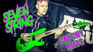 8 Catchy 7 String Metal Guitar Riffs That You'll Never Forget | Jackson SLATHX-M37 Guitar