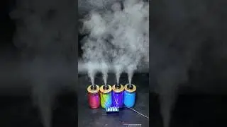 Testing mini ultrasonic mist module &ndash; instant humidifier effect! #DIY #Mist #Gadget