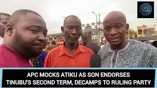 APC MOCKS ATIKU AS SON ENDORSES TINUBU'S SECOND TERM, DECAMPS TO RULING PARTY 