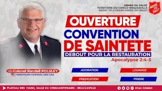 🔴CULTE D'OUVERTURE DE LA CONVENTION DE SAINTETE 2025