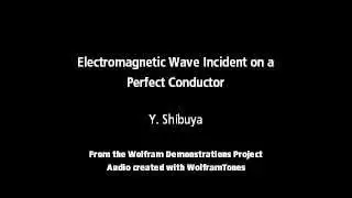 Electromagnetic Wave Incident on a Perfect Conductor