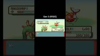 Confuse Ray through the gens (Pok&eacute;mon gen 1-5)