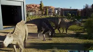 my dinosaur are trying to escape in Jurassic World Evolution 3