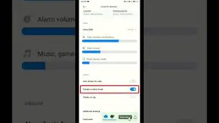 Vibrate in silent mode | Redmi #shorts #viralshorts #settings