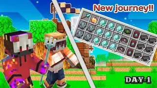 🔥I find epic items at day 1 in this smp 😱 | new Minecraft new multiplayer survival series 