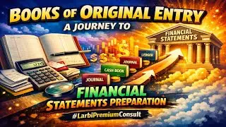 BOOKS OF ORIGINAL ENTRY: A JOURNEY TO FINANCIAL STATEMENTS PREPARATION (PART 1)