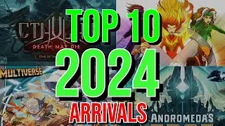 The Top 10 Most Anticipated Kickstarter/Gamefound Board Games Arrivals of 2024 | #10-1!