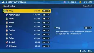 BUYABLE PP UPS AND BOTTLE CAPS Pokemon Scarlet and Violet 4k