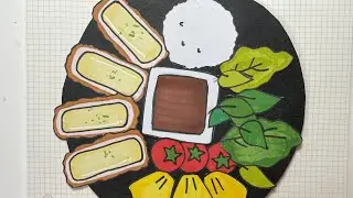 [🥩papercooking🍚] How to Make a Cheese Pork Cutlet 치즈돈까스 만드는 법 paperplay with ASMR
