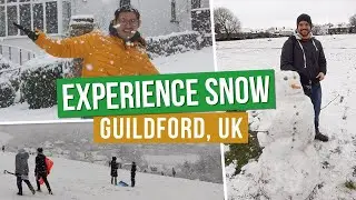 The ONE DAY Guildford turns to a SKI RESORT!!