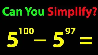 Tricky Algebra Question | Laws of Exponents