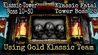 MK Mobile Klassic Tower Battles 10,20,30 Gameplay @klassic tower @CrisplayTV