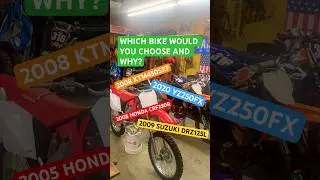 Which bike would you pick? YAMAHA, HONDA,SUZUKI OR KTM? #bikebuild