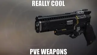 a load of recommended weapons for PvE (that got buffed in mid season update)