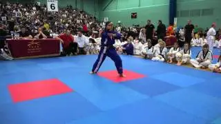 2016 TAGB English Taekwondo Championships Maya Levan Choong Jang