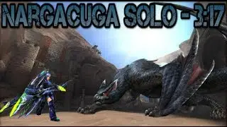 【MH3U】Nargacuga︱Solo︱Arena︱03'16