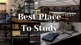 The Best Place To Study At | Student Edition | Libraries vs Home vs Caf&eacute; 📚📝