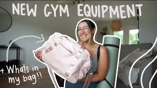 MAT PILATES EQUIPMENT + WHATS IN MY GYM BAG
