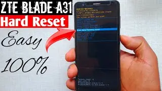 ZTE Blade A31 Hard Reset Unlock pattern, Pin and password #2025