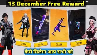 13 December Free Item Freefire || Operation Chrono Free Reward In Freefire