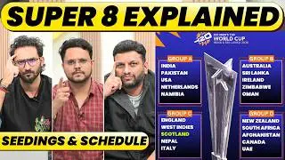 SUPER 8 QUALIFICATION SCENARIOS & SCHEDULE IN DETAIL. INDIA VS PAKISTAN FINAL CHANCES? UPSET?