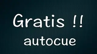 gratis professionele autocue (bij gebruik een video-montageprogramma!)