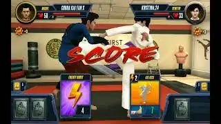 Cobra Kai Card Fighter - Miguel vs Demetri